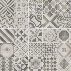 Vloer-/Wandtegel Mix Black & White 20x20 Grijs