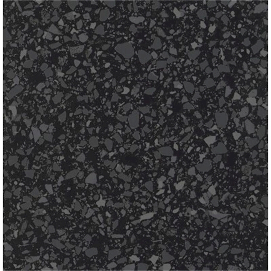 Vloer-/Wandtegel Marmette Nero 60x60 Zwart