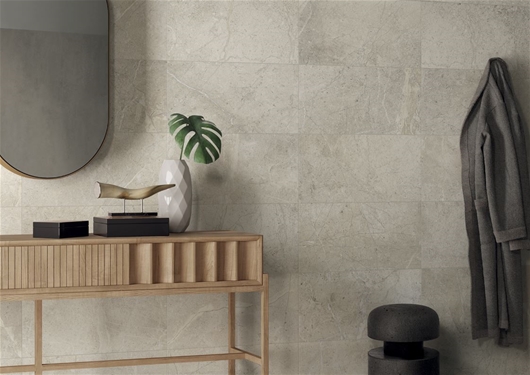 Vloer-/Wandtegel White Worn 60x120 Wit/Grijs