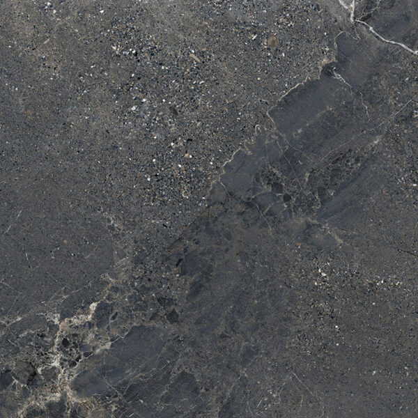 Vloer-/Wandtegel Dark Worn 60x60 Antraciet/Zwart