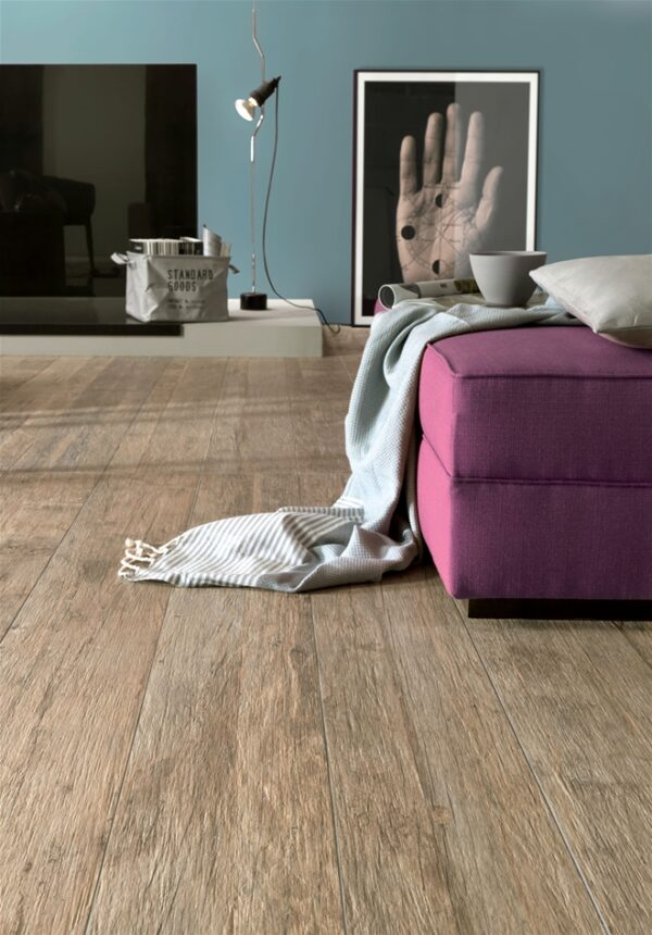 Vloer-/Wandtegel Warm Cream 20x120 Beigen/Bruin