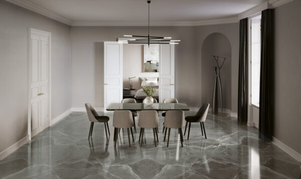 Vloer-/Wandtegel Clang Mat 120x120 Grijs