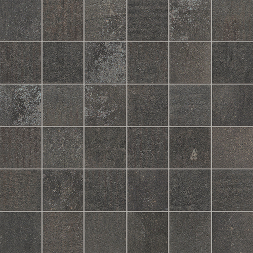 Wandtegel Mosaico Grafito 30x30 Antraciet/Zwart