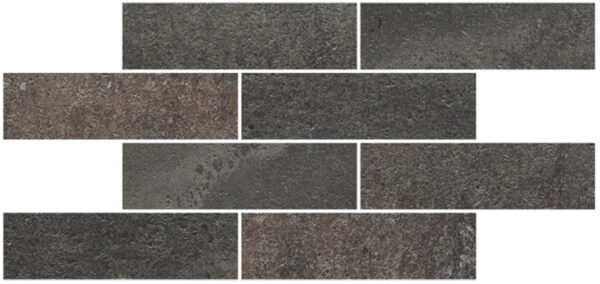 Wandtegel Muro Grafito 23x39 Antraciet/Zwart