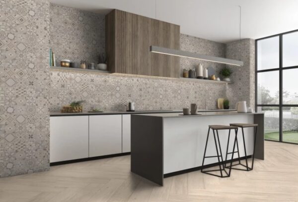 Wandtegel Powder Decor Warm 25x75 Beige