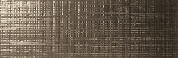 Wandtegel Wires Bronze 33x100 Brons