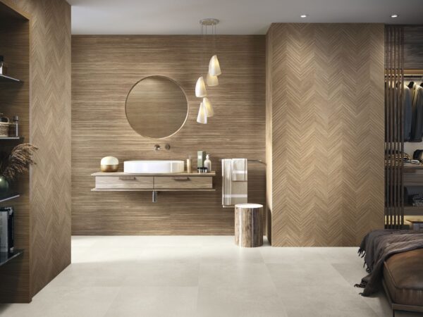 Wandtegel Ipe 40x120 Bruin