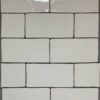 Wandtegel White Glans 7,5x15 Wit