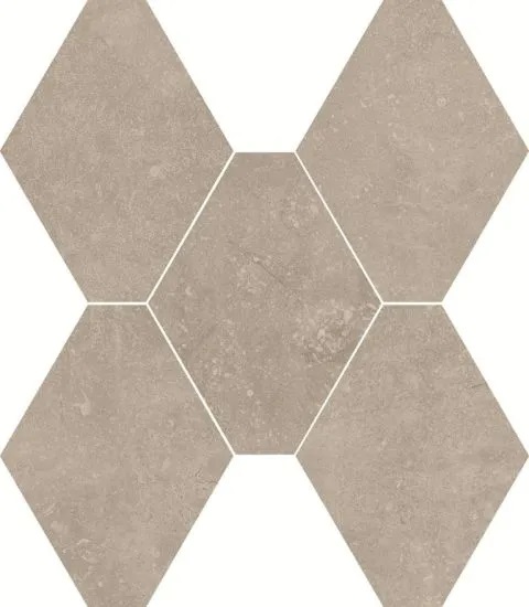 Vloer-/Wandtegel Esagona Grigio 28.5x32 Grijs