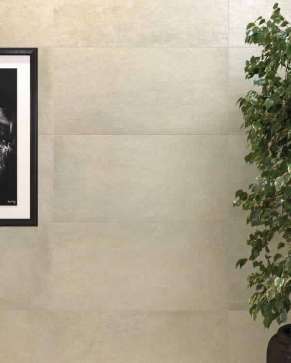 Vloer-/Wandtegel Land Ivory 60x60 Wit/Beige