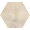 Vloer-/Wandtegel Esagona Bianco 29.5x25.5 Wit/Beige