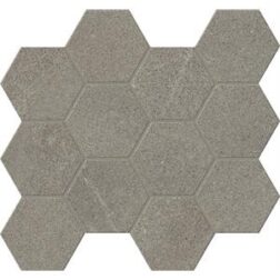 Vloer-/Wandtegel Life Esagona Piombo 26x28 Grijs