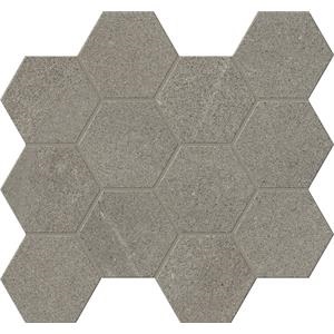 Vloer-/Wandtegel Life Esagona Piombo 26x28 Grijs