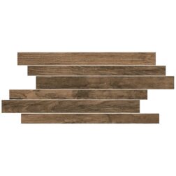 Wandtegel Stick Cherry 20x40 Bruin