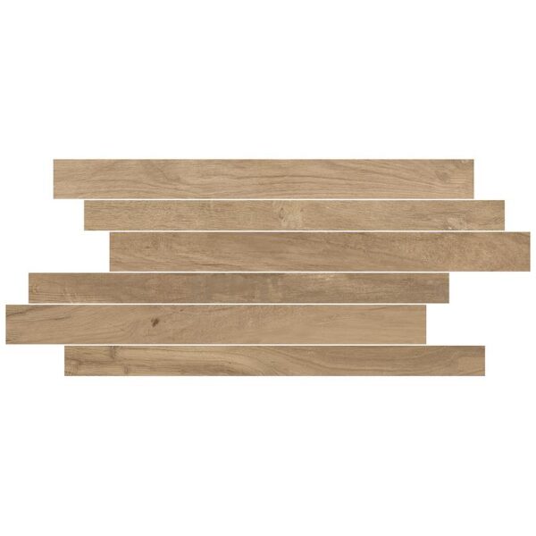 Wandtegel Stick Oak 20x40 Bruin