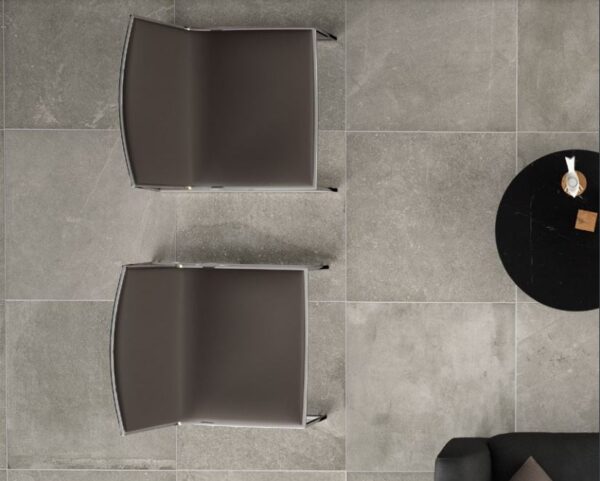 Vloer-/Wandtegel Stein Gris 75x75 Grijs