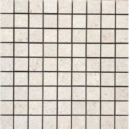 Mozaïektegel Beton Bianco 30x30 Wit