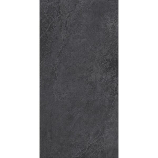 Vloer-/Wandtegel Evolution Black 60x120 Zwart/Antraciet