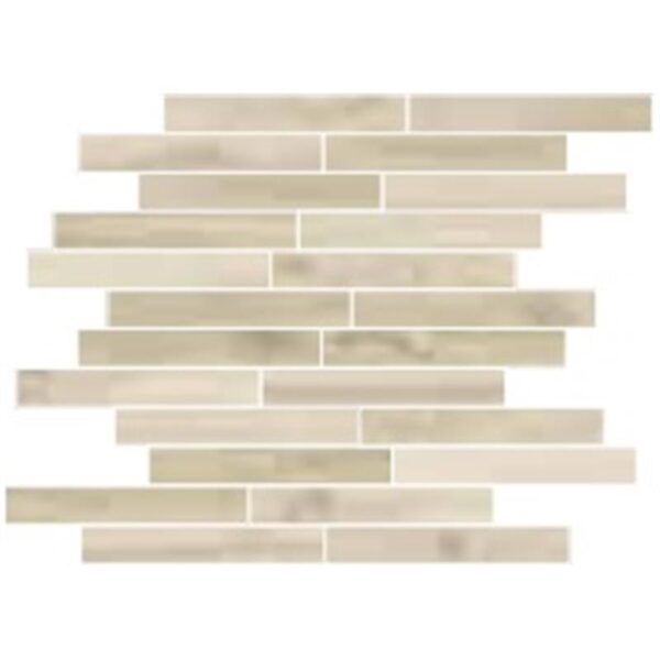 Wandtegel Stick Rustik White 30x30 Wit/Beige