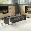 Vloer-/Wandtegel Dolomite Glans 120x120 Wit/Grijs