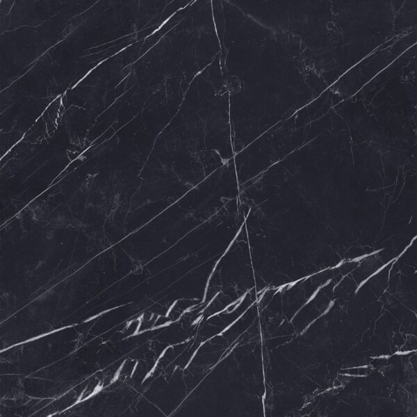 Vloer-/Wandtegel Marquina Black Mat 120x120 Zwart