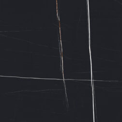 Vloer-/Wandtegel Sahara Noir Black Glans 60x120 Zwart