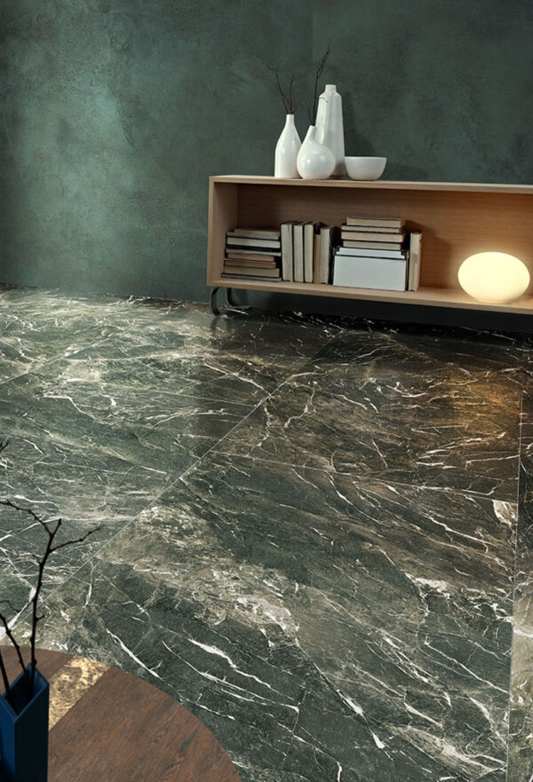 Vloer-/Wandtegel Verde Alpi Glans 60x60 Groen