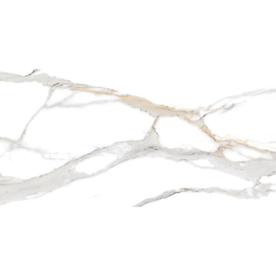 Wandtegel Calacatta Gold 60x120 Wit