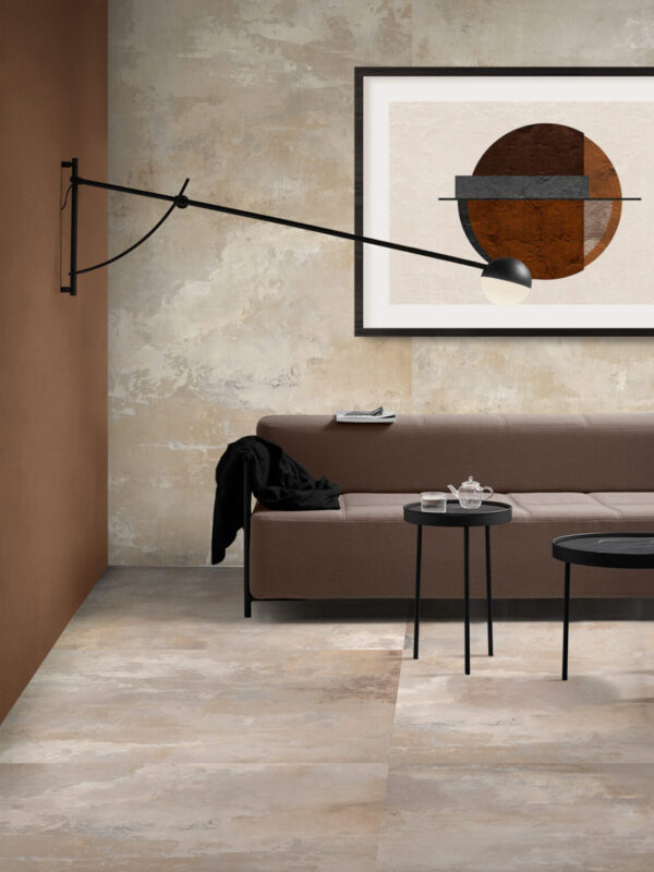 Vloer-/Wandtegel Beige Glans 60x120 Beige