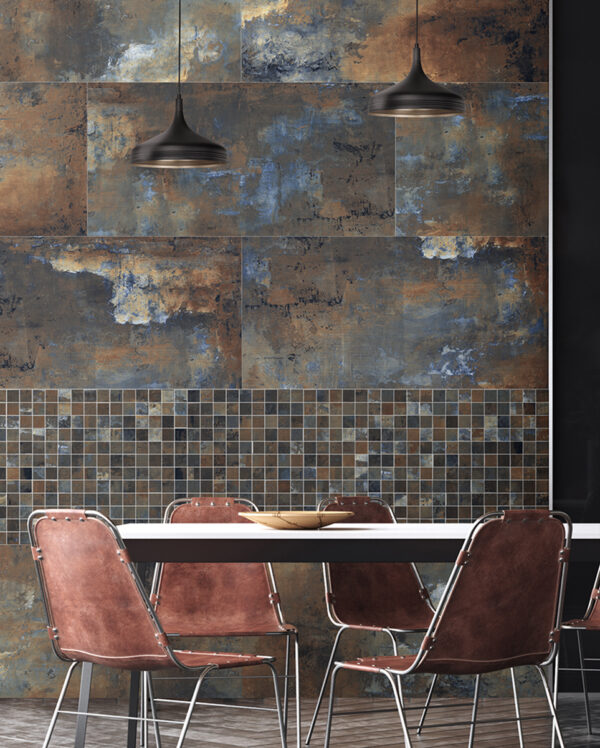 Vloer-/Wandtegel Multicolor Glans 60x120 Meerkleurig