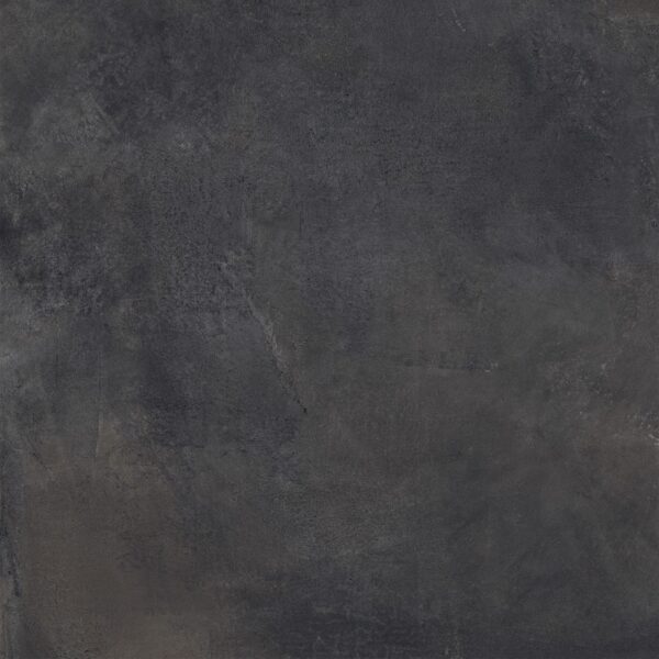 Vloer-/Wandtegel Black Mat 80x80 Zwart