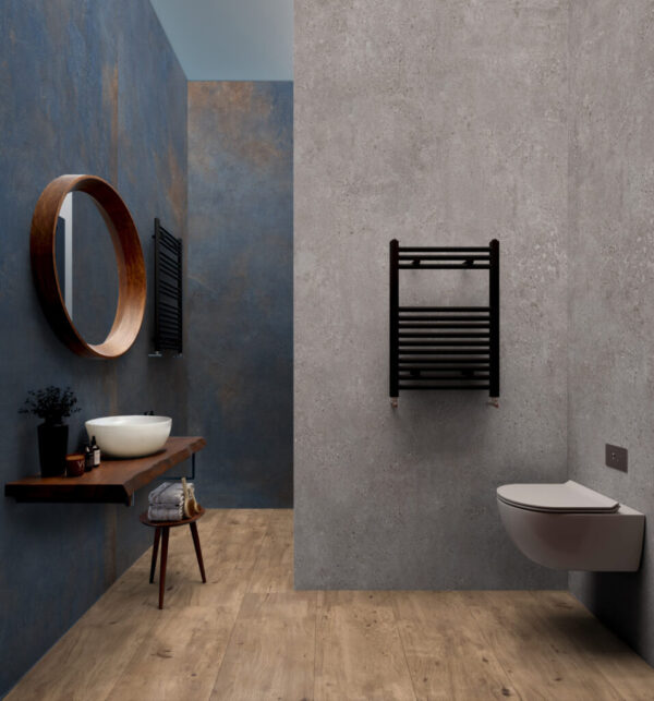 Vloer-/Wandtegel Blue Mat 80x80 Blauw