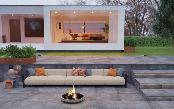 Vloer-/Wandtegel Parker Anthracite 90x90 Antraciet