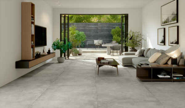 Vloer-/Wandtegel Parker Silver 80x80 Grijs