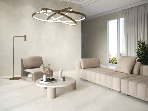 Vloer-/Wandtegel Cream Mat 60x60 Beige
