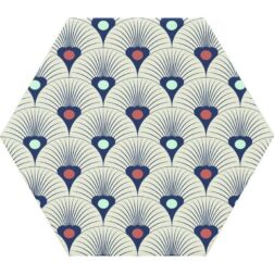 Vloer-/Wandtegel Marlin 15x17 Meerkleurig