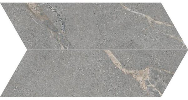 Vloer-/Wandtegel Gramma 72 Gray 49.8x14.5 Grijs