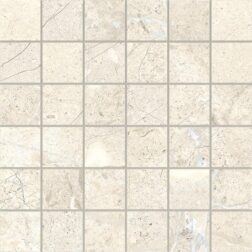 Wandtegel Mosaico White 30x30 Wit/Grijs