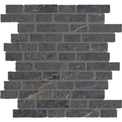 Wandtegel Mosaico Break Dark 29x31 Antraciet/Zwart