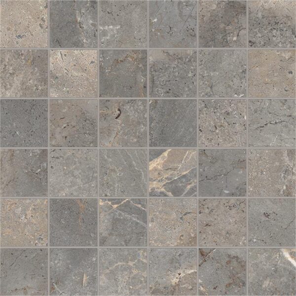 Wandtegel Mosaico Earth 30x30 Bruin