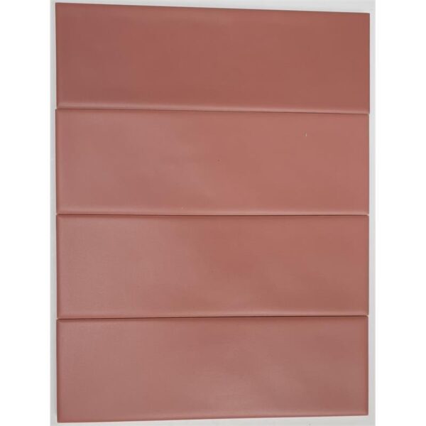 Wandtegel Terracotta 6.5x20 Rood/Bruin