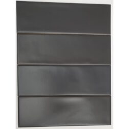 Wandtegel Graphite 6.5x20 Zwart