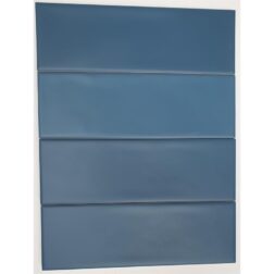 Wandtegel Deep Blue 6.5x20 Blauw