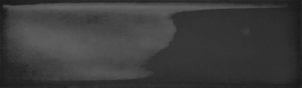 Wandtegel Dark Charcoal Glans 6.9X24 Zwart