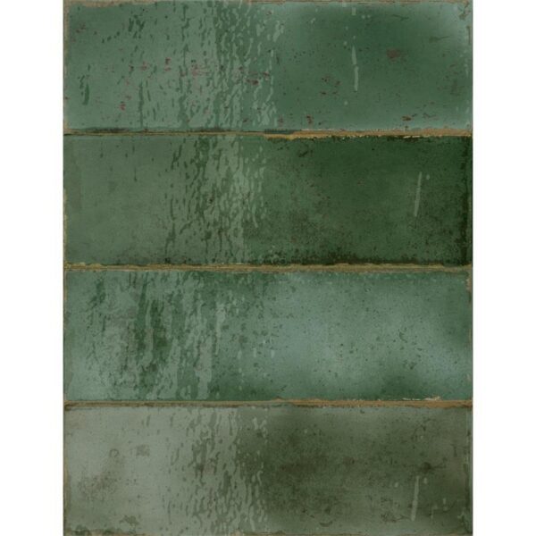 Wandtegel Jade 6.5x20 Groen