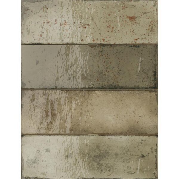 Wandtegel Moss 6.5x20 Bruin