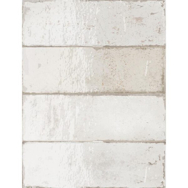 Wandtegel Chalk 6.5x20 Wit/Grijs