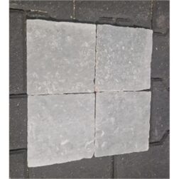 Vloer-/Wandtegel Burattato Grey 15x15 Grijs