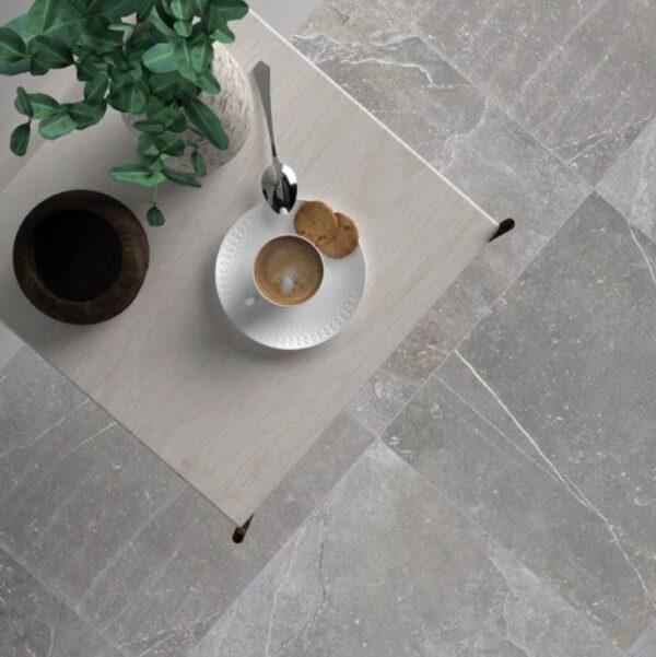 Vloer-/Wandtegel La Blue Grigio 60x60 Grijs