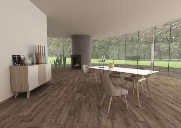 Vloer-/Wandtegel Decapé Noce 20x122 Bruin